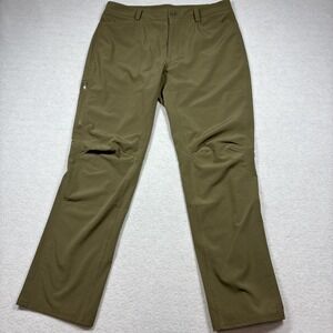 Under Armour Pants Mens 34x30 Green UA Storm Flex Trek Tactical Performance Tech